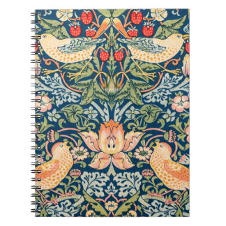 William Morris「いちご泥棒」スパイラルノート ノートブック