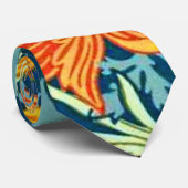 William Morris – アイリス,ヴィンテージフローラルパターン ネクタイ (ロール)