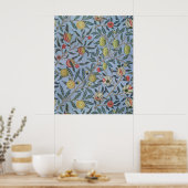 William Morris -アンティークフルーツまたはポメグラナパターン ポスター (キッチン)