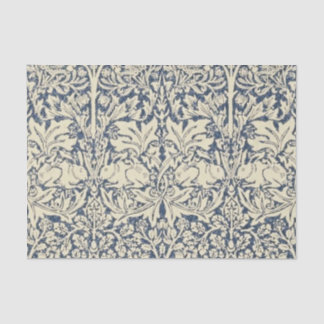 William Morris,アールヌーボー，パターン，グレー，自然，ビック 薄葉紙