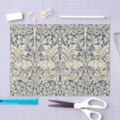 William Morris,アールヌーボー,パターン,グレー,自然,ビック 薄葉紙 (クラフト)