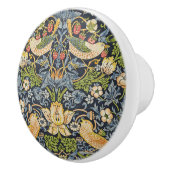 William Morris – イチゴ泥棒フローラルパターン セラミックノブ (右)