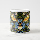 William Morris – イチゴ泥棒マグカップ ジャンボコーヒーマグカップ (正面)