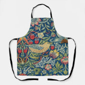 William Morris – イチゴ泥棒 エプロン (正面)