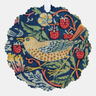 William Morris – イチゴ泥棒 オーナメントカード