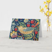 William Morris – イチゴ泥棒 カード (黄色い花)