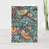 William Morris – イチゴ泥棒 カード (正面)