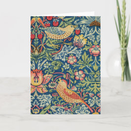 William Morris – イチゴ泥棒 カード