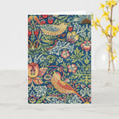 William Morris – イチゴ泥棒 カード (黄色い花)