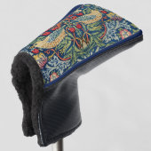 William Morris – イチゴ泥棒 ゴルフヘッドカバー (3/4 正面)