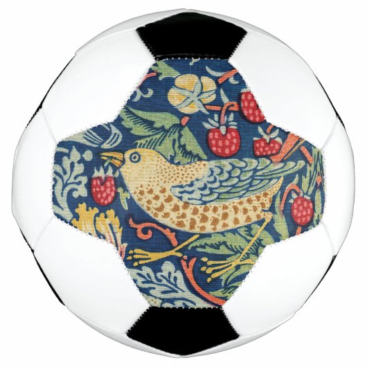 William Morris – イチゴ泥棒 サッカーボール (正面)