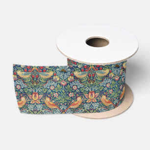 William Morris – イチゴ泥棒 サテンリボン