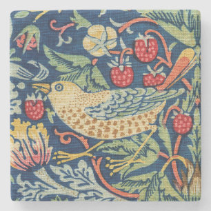 William Morris – イチゴ泥棒 ストーンコースター
