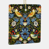 William Morris – イチゴ泥棒 セラミックオーナメント (右)