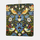 William Morris – イチゴ泥棒 セラミックオーナメント (左)