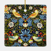 William Morris – イチゴ泥棒 セラミックオーナメント (裏面)