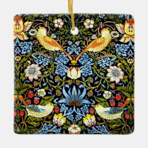 William Morris – イチゴ泥棒 セラミックオーナメント