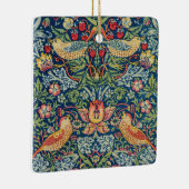 William Morris – イチゴ泥棒 セラミックオーナメント (右)
