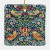 William Morris – イチゴ泥棒 セラミックオーナメント (裏面)