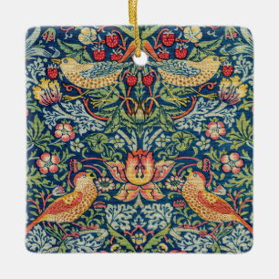 William Morris – イチゴ泥棒 セラミックオーナメント
