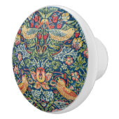 William Morris – イチゴ泥棒 セラミックノブ (右)