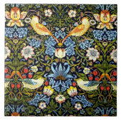 William Morris – イチゴ泥棒 タイル (正面)