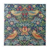 William Morris – イチゴ泥棒 タイル (正面)