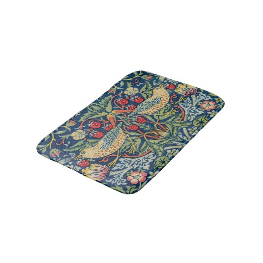 William Morris – イチゴ泥棒 バスマット (アングル)