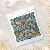 William Morris – イチゴ泥棒 フェイバーバッグ (クリップ留めされた状態)