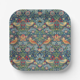 William Morris – イチゴ泥棒 ペーパープレート