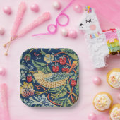 William Morris – イチゴ泥棒 ペーパープレート (パーティー)