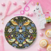 William Morris – イチゴ泥棒 ペーパープレート (パーティー)