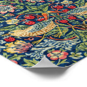 William Morris – イチゴ泥棒 ポスター (角)