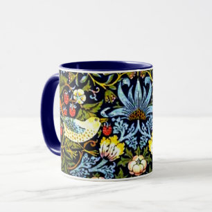 William Morris – イチゴ泥棒 マグカップ