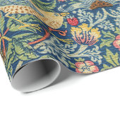 William Morris – イチゴ泥棒 ラッピングペーパー (ロールコーナー)