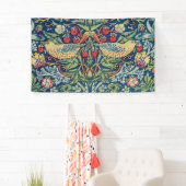 William Morris – イチゴ泥棒 横断幕 (インサイチュ)