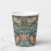 William Morris – イチゴ泥棒 紙コップ (正面)