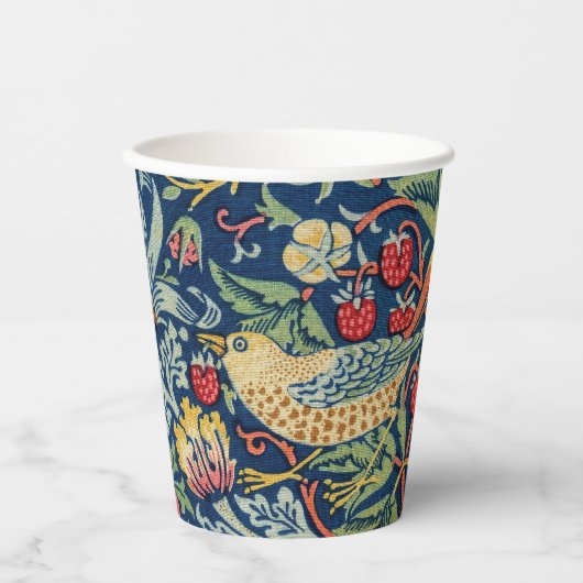William Morris – イチゴ泥棒 紙コップ (正面)