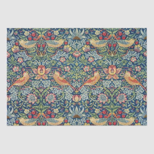 William Morris – イチゴ泥棒 薄葉紙 (正面)