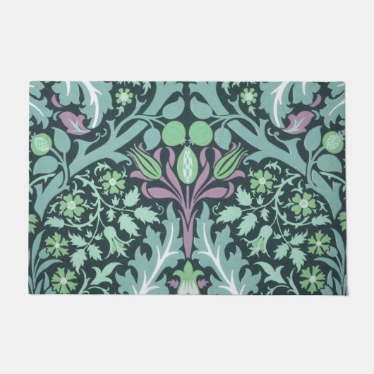 William Morris「ガーデン葉ズ」 3 ドアマット (正面)