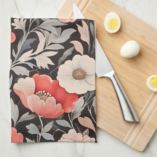 William Morris キッチンタオル (四つ折り)