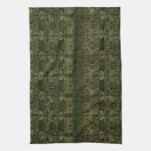 William Morris:グリーンチューリップ&バラキッチンタオル キッチンタオル (縦)