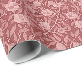 William Morris – ザクロ(赤)デザイン ラッピングペーパー (ロールコーナー)