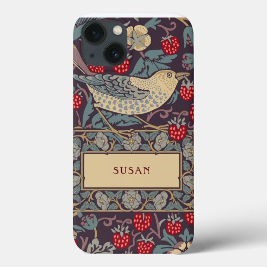 William Morris ストロベリーシーフ Case-Mate iPhone カバー (裏面)