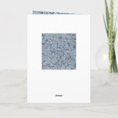 WILLIAM MORRIS "ハッピーバースデー"グリーティングカード カード (裏面)