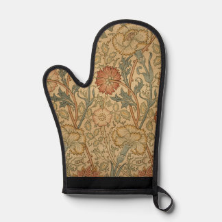 William Morris "ピンクとバラ"ミット&ポットホルダー 鍋つかみ