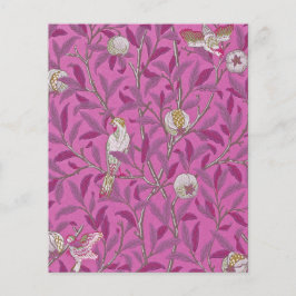 William Morris、ホットピンクの鳥とポンメグレナーズ