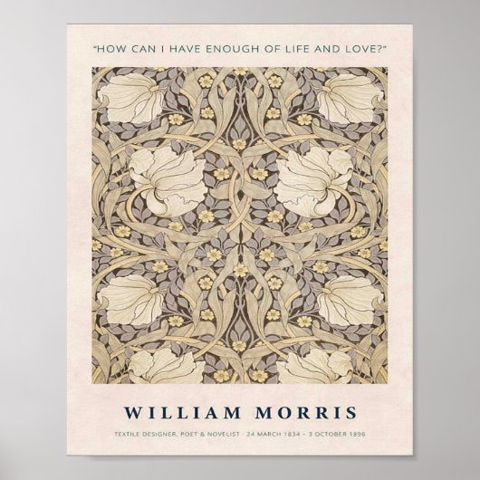 william morris ポスター (正面)