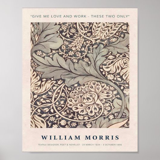 william morris ポスター (正面)
