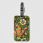 William Morris ラゲッジタグ (正面縦)